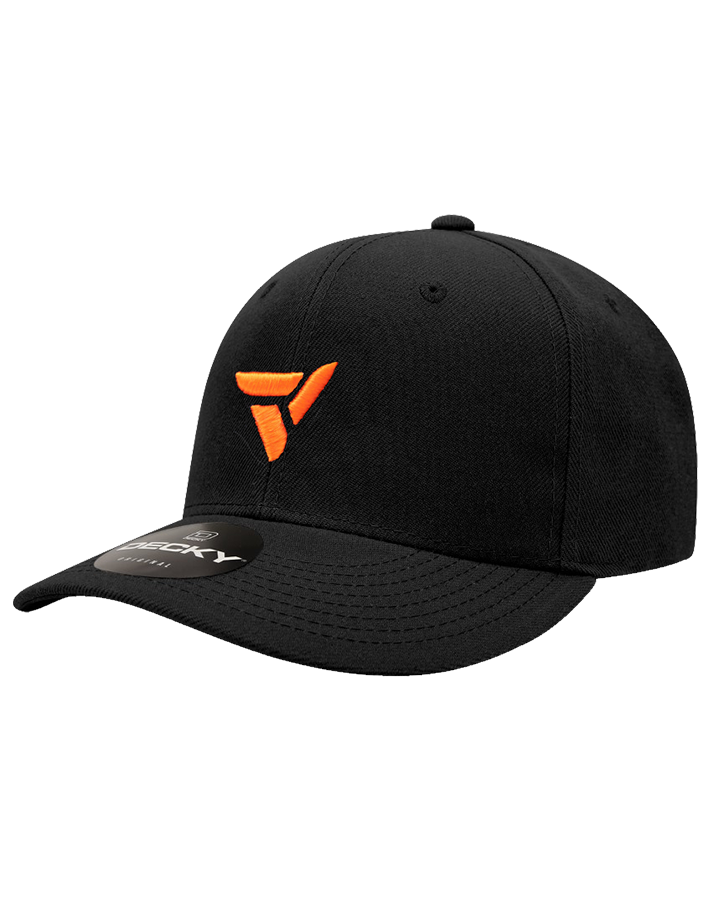 Decky 6 Panel Mid Structured Snapback Cap