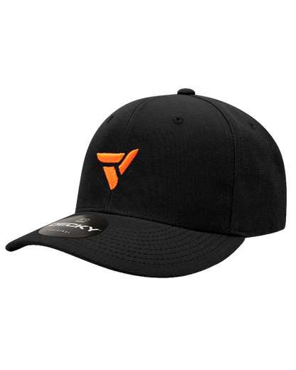 Decky 6 Panel Mid Structured Snapback Cap