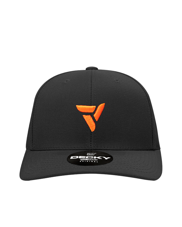 Decky 6 Panel Mid Structured Snapback Cap