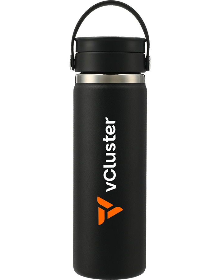 vCluster Hydro Flask Wide Mouth 20 oz Bottle with Flex Sip Lid