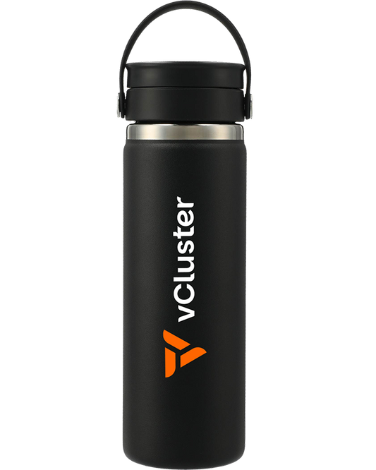 vCluster Hydro Flask Wide Mouth 20 oz Bottle with Flex Sip Lid